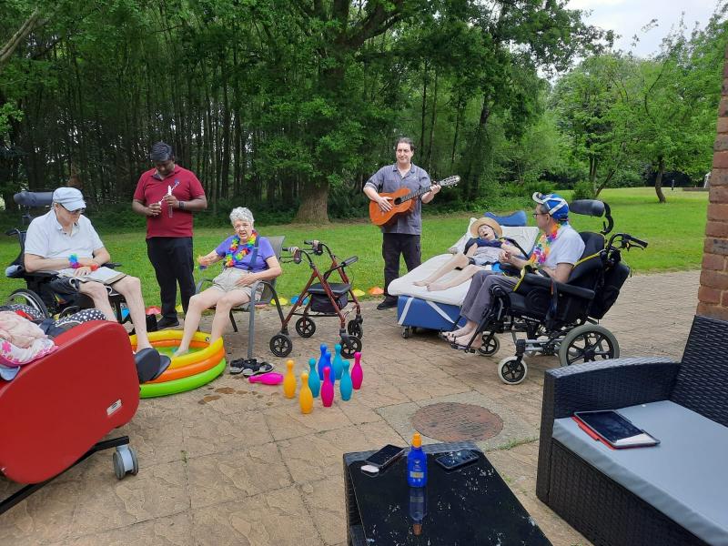 residents outside activities