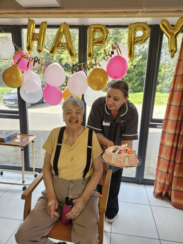 care centre resident birthday celebrations