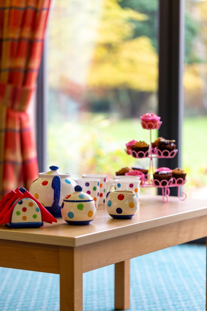 care centre afternoon tea dining
