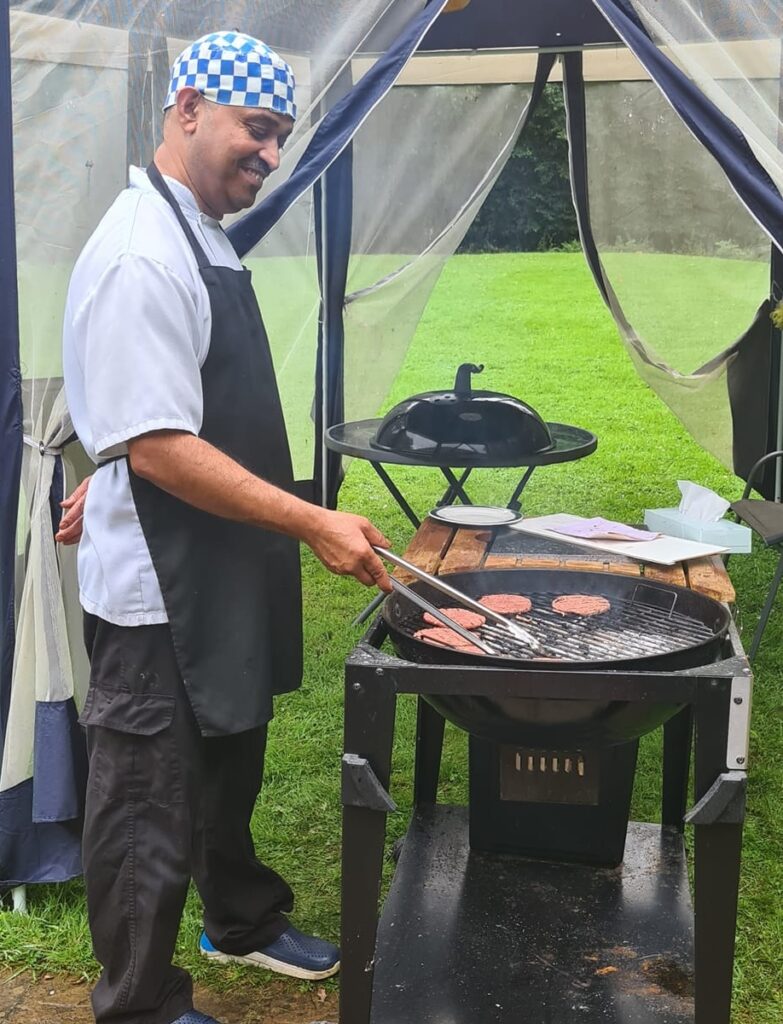 ullwater cottage BBQ cooking